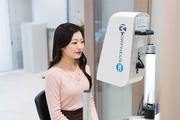 モルフェウス3Dスキャナーによる立体計測