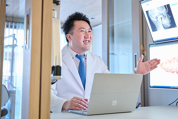 治療前のご説明とシミュレーション